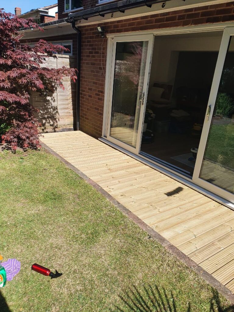 New Decking Installed, Sutton Coldfield 6 Decking installation Sutton Coldfield | Supreme Fencing and Landscaping
